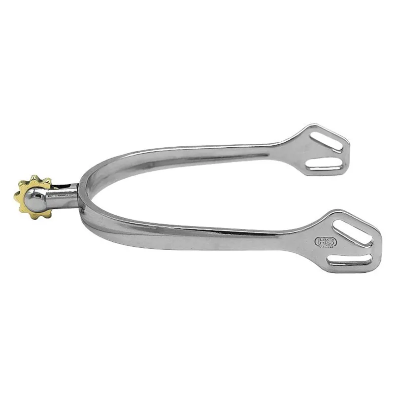 Sprenger Ultra Fit Soft Point Spurs with Comfort Roller - 25mm - Silver/Gold